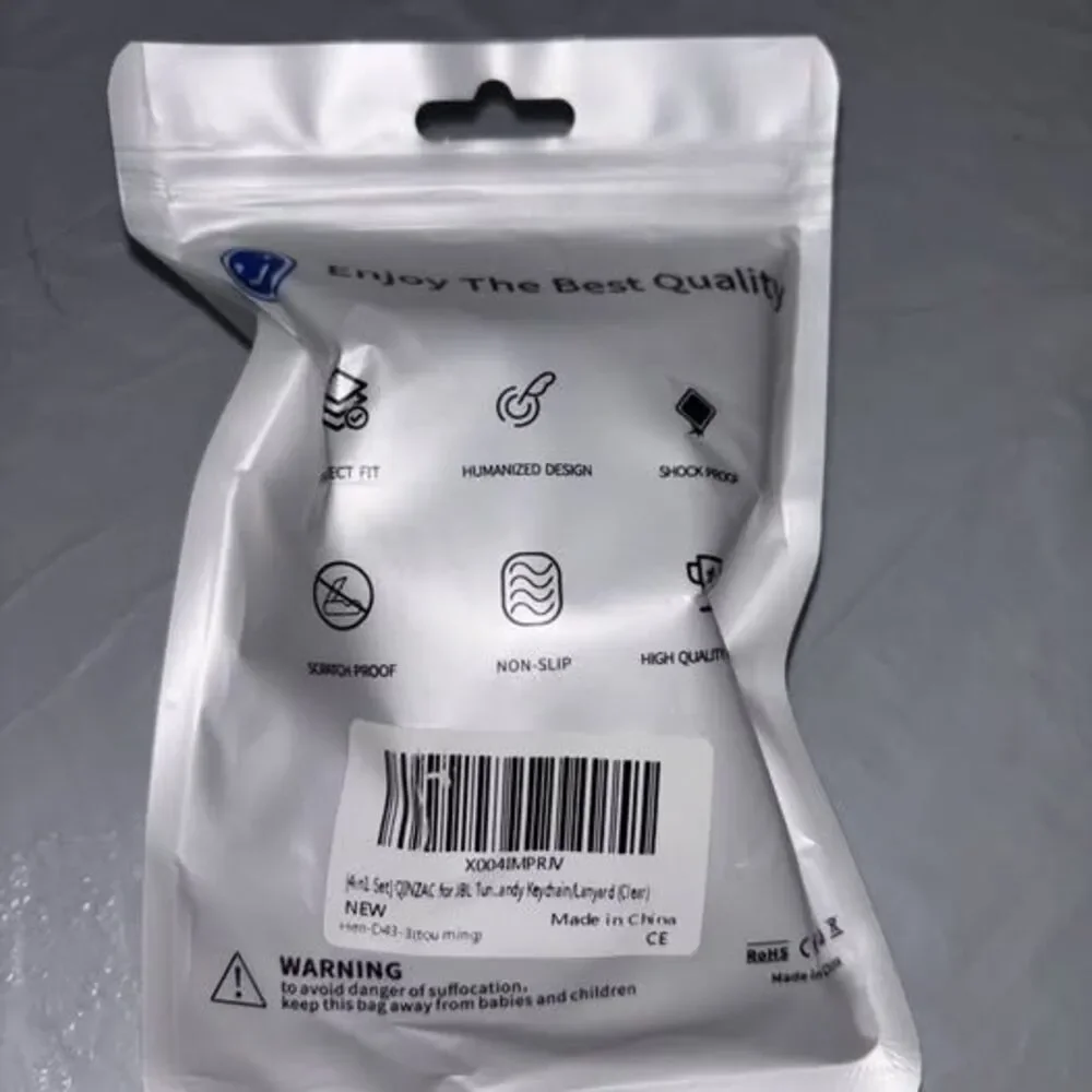 For Airpods 4th Pro 3rd Pro 2nd Gen TPU Clear Safety Lock Case with Lock catch